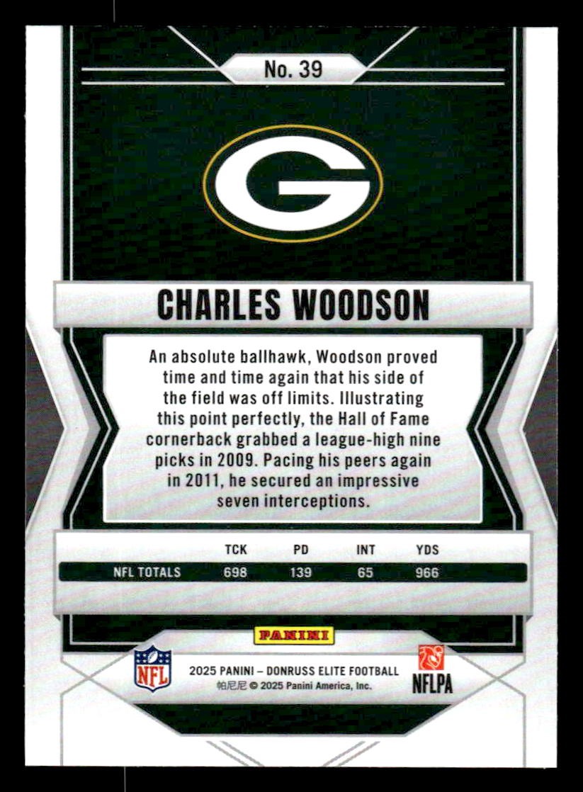 2025 Donruss Elite #39 Charles Woodson