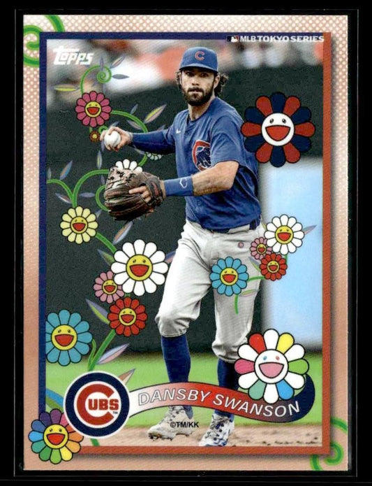 2025 Topps MLB World Tour Tokyo Series Takashi Murakami #4 Dansby Swanson