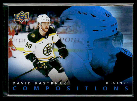 2025-26 Upper Deck #CMP-16 David Pastrnak Compositions