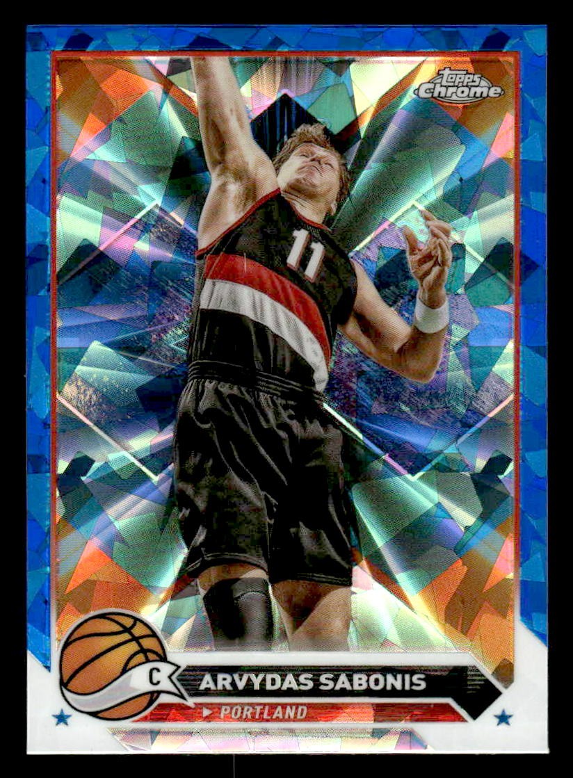 2023-24 Topps Chrome Sapphire Edition #17 Arvydas Sabonis