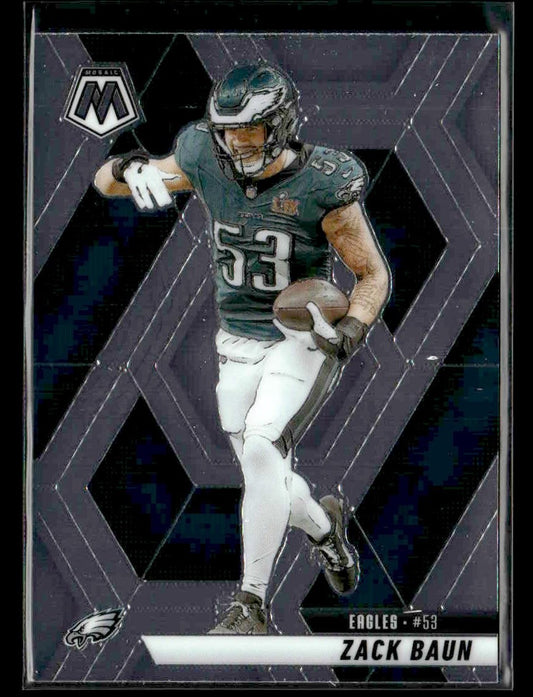 2025 Panini Mosaic #141 Zack Baun