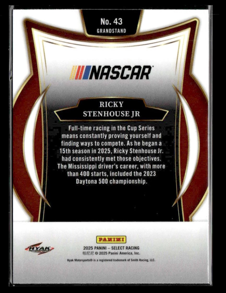 2025 Panini Select #43 Ricky Stenhouse Jr