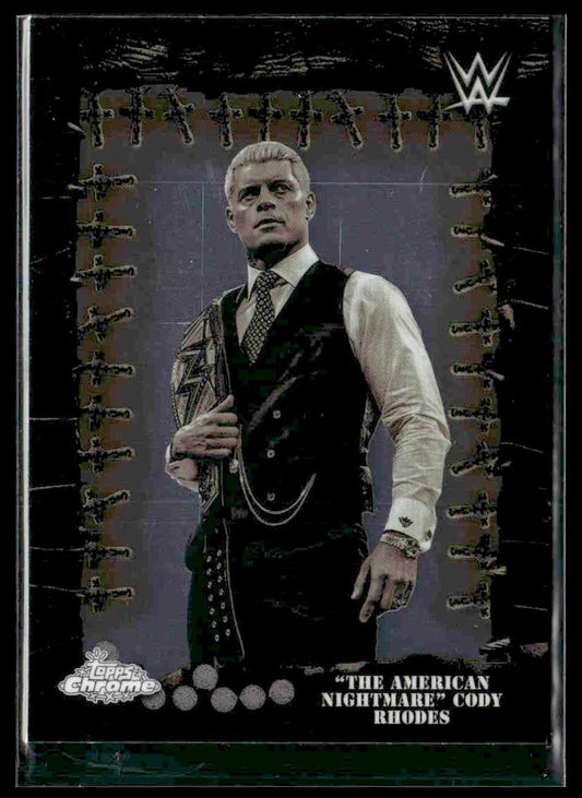 2025 Chrome WWE x Cactus Jack #FMP-2 Cody Rhodes Famed Phantoms