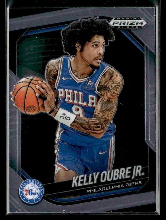 2024-25 Panini Prizm Black #154 Kelly Oubre Jr.