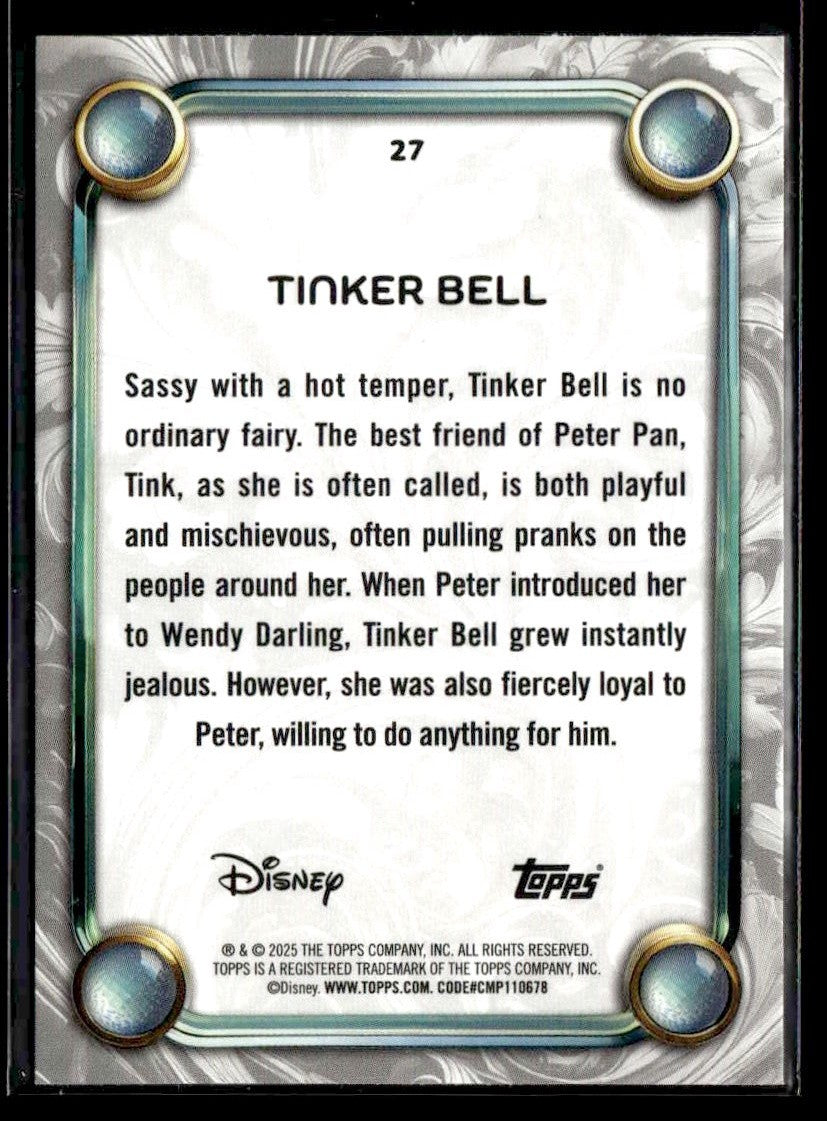 2025 Topps Disney Wonder #27 Tinker Bell