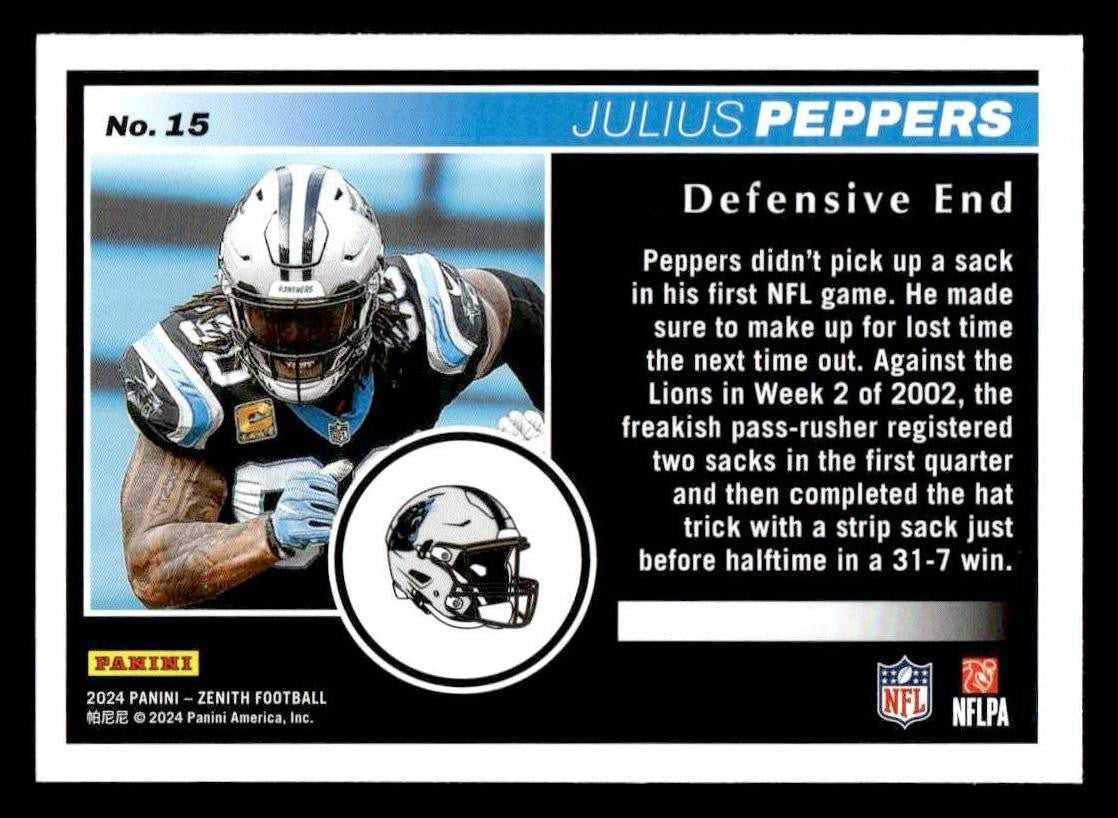 2024 Panini Zenith #15 Julius Peppers Retail