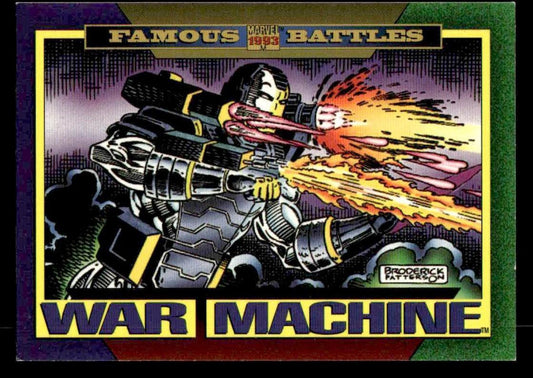 1993 SkyBox Marvel Universe #151 War Machine / Iron Man