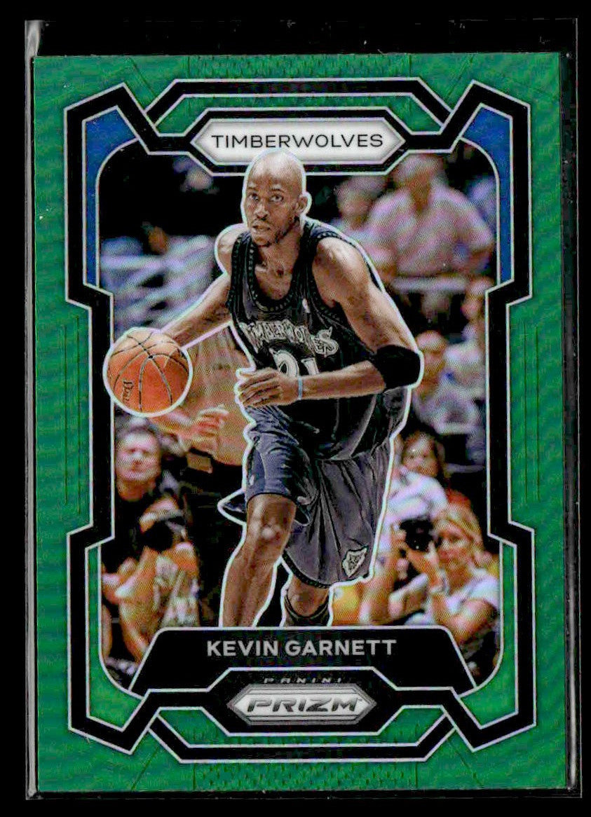 2023-24 Panini Prizm #183 Kevin Garnett Prizms Green
