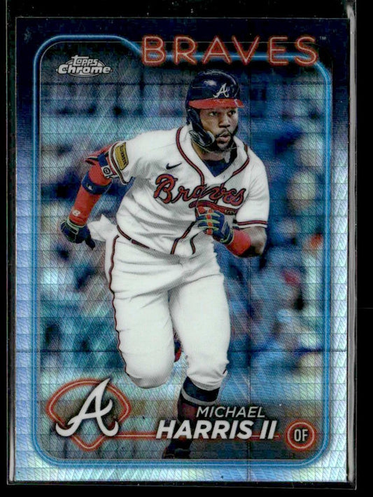 2024 Topps Chrome #52 Michael Harris II Prism Refractors