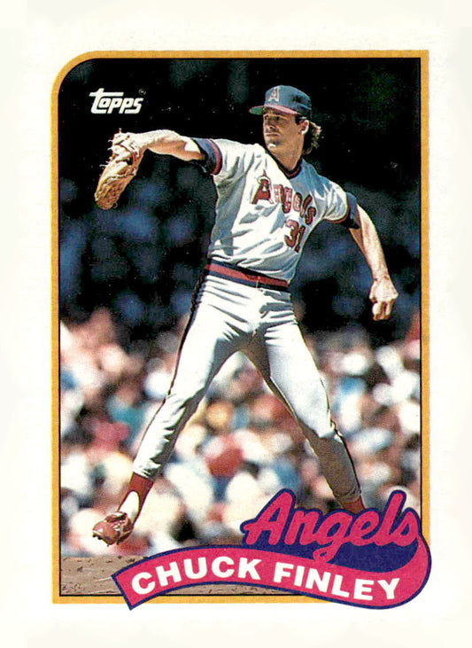 1989 Topps #708 Chuck Finley