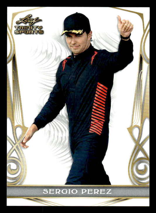 2023 Leaf Trinity #BS-15 Sergio Perez Base Sports