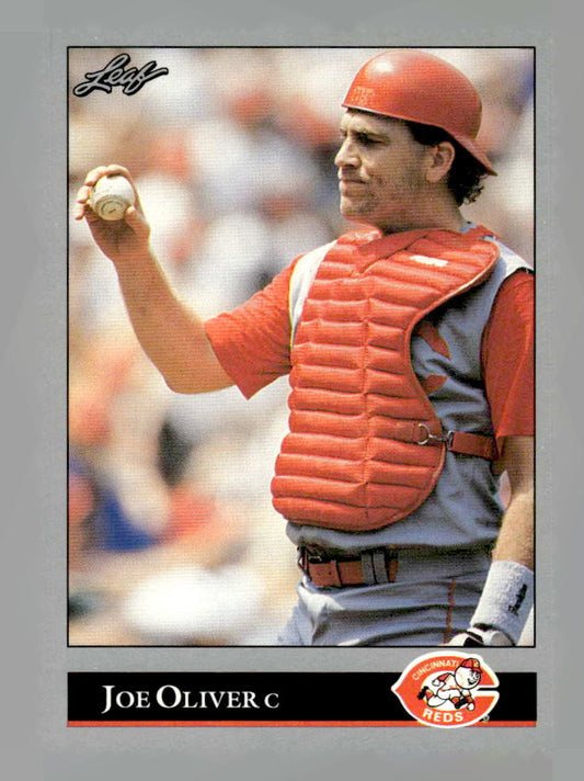 1992 Leaf #7 Joe Oliver Black Gold