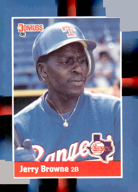 1988 Donruss #408 Jerry Browne