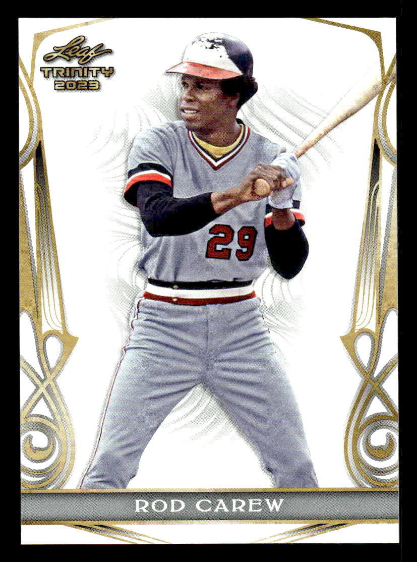 2023 Leaf Trinity #48 Rod Carew