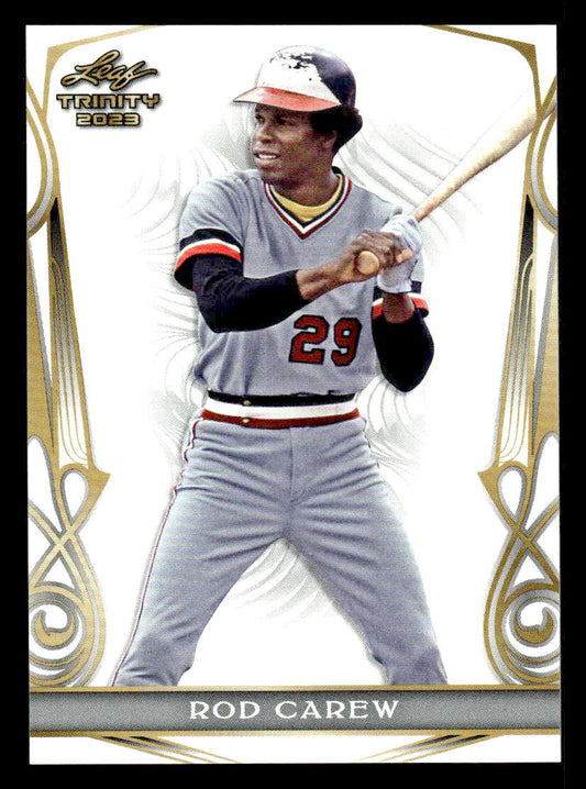 2023 Leaf Trinity #48 Rod Carew