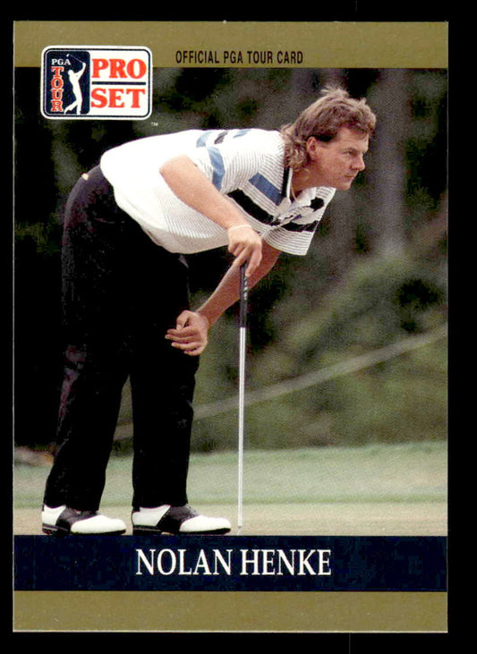 1990 Pro Set PGA Tour #22 Nolan Henke