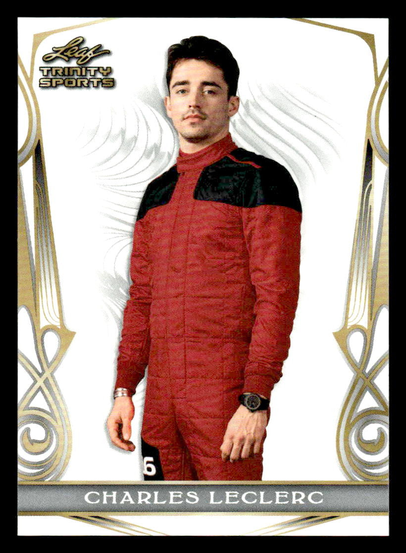 2023 Leaf Trinity #BS-3 Charles Leclerc Base Sports