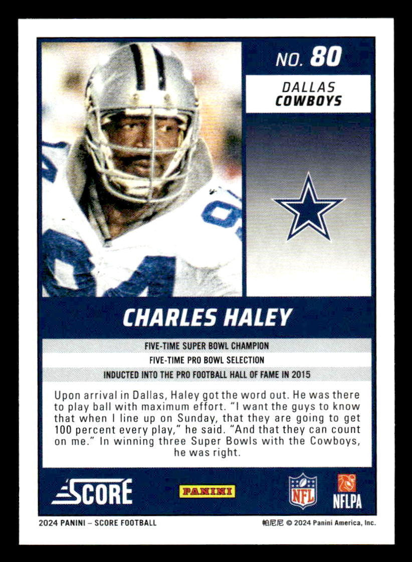 2024 Score #80 Charles Haley