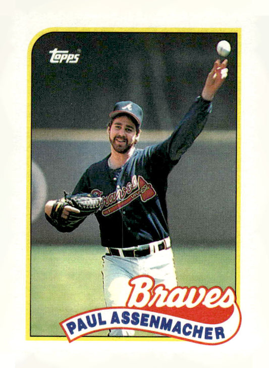 1989 Topps #454 Paul Assenmacher