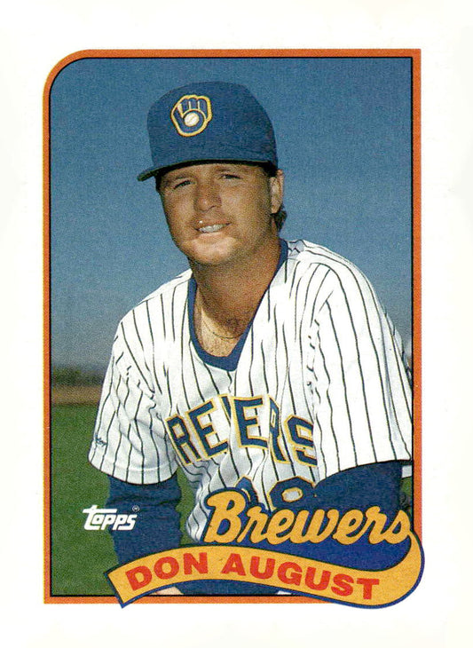 1989 Topps #696 Don August