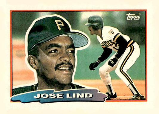 1988 Topps Big #106b Jose Lind