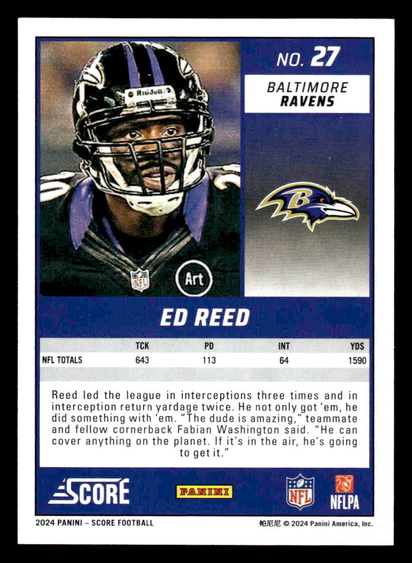 2024 Score #27 Ed Reed