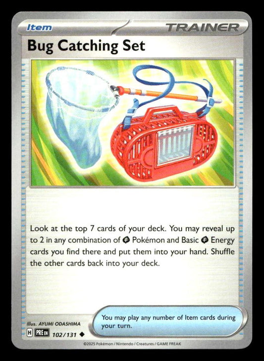SV: Prismatic Evolutions #102/131 Bug Catching Set Uncommon