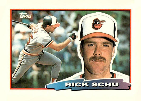 1988 Topps Big #122a Rick Schu