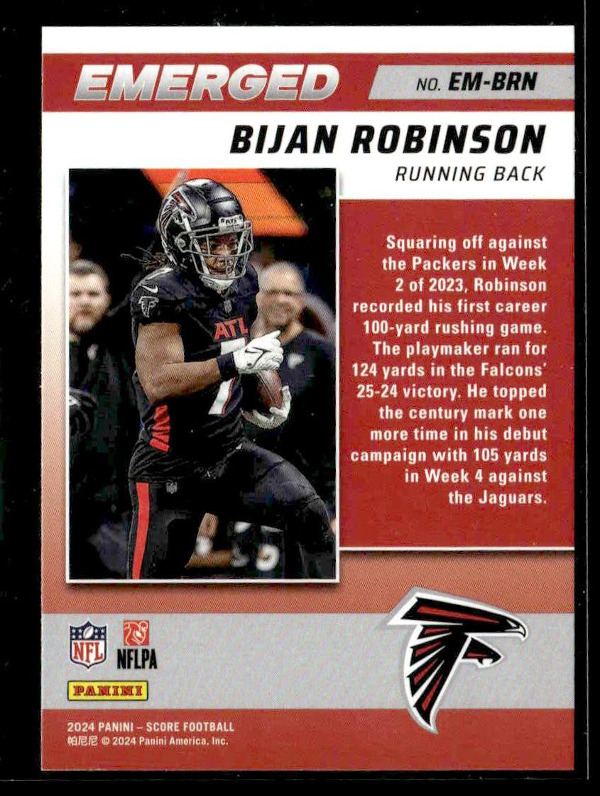 2024 Score #EM-BRN Bijan Robinson Emerged