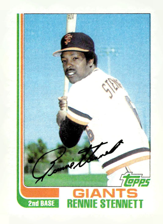 1982 Topps #84 Rennie Stennett