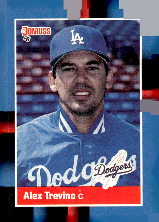 1988 Donruss #376b Alex Trevino