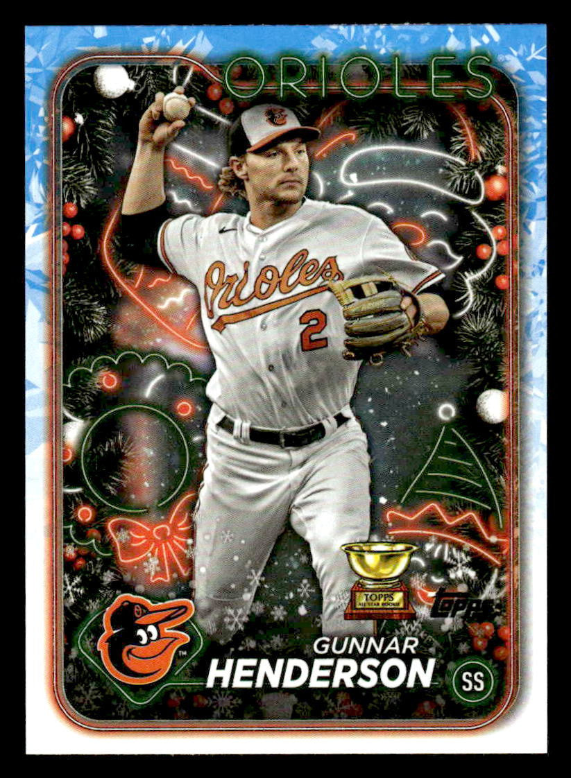 2024 Topps Holiday #H150b Gunnar Henderson