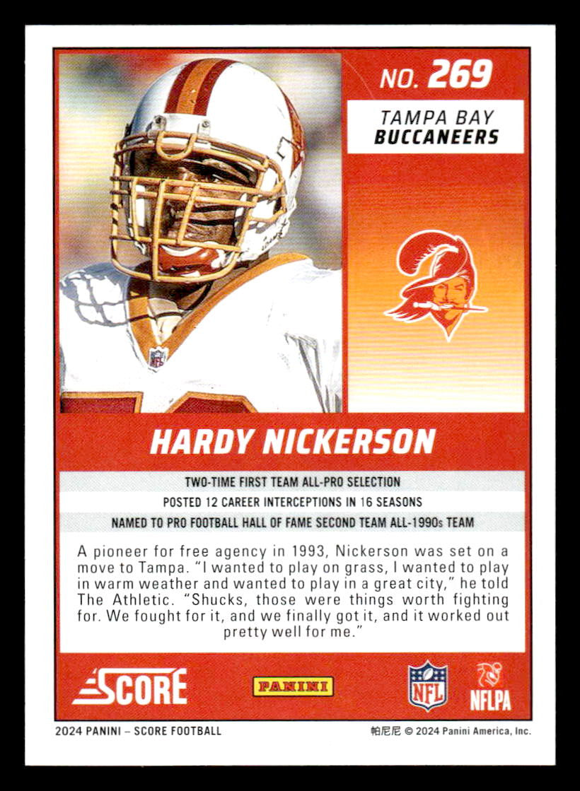 2024 Score #269 Hardy Nickerson