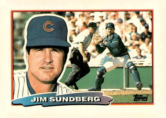 1988 Topps Big #100 Jim Sundberg