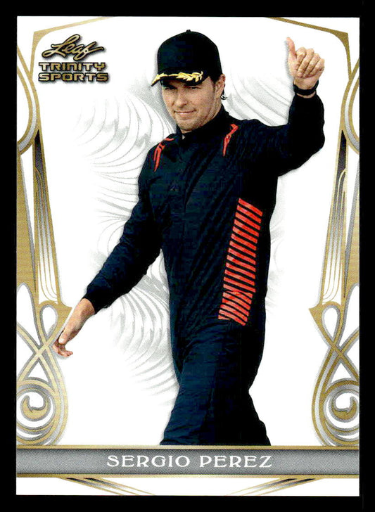 2023 Leaf Trinity #BS-15 Sergio Perez Base Sports