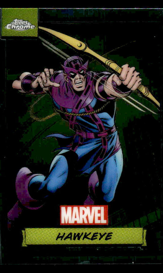 2024 Topps Chrome Marvel #49 Hawkeye
