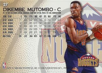 1996-97 Fleer #27 Dikembe Mutombo