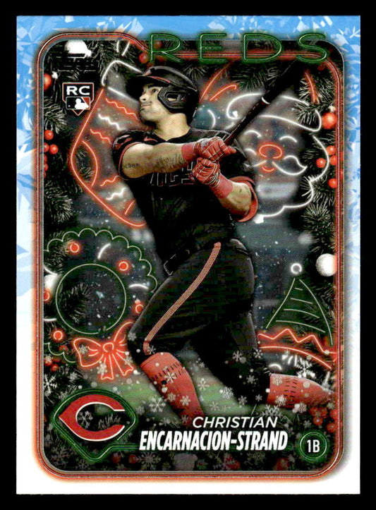 2024 Topps Holiday #H85 Christian Encarnacion-Strand