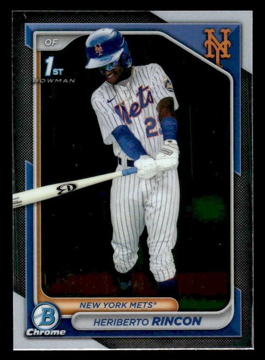 2024 Bowman Chrome #BCP-172 Heriberto Rincon Prospects
