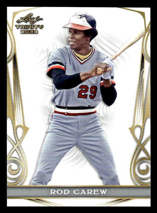 2023 Leaf Trinity #48 Rod Carew