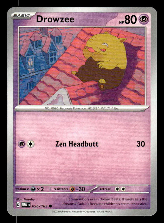 SV: Scarlet & Violet 151 #096/165 Drowzee