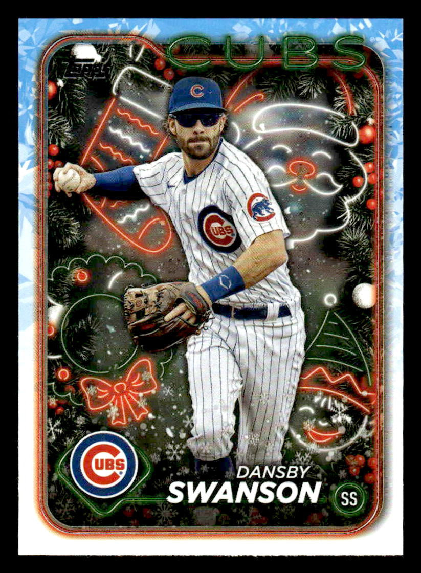 2024 Topps Holiday #H125 Dansby Swanson