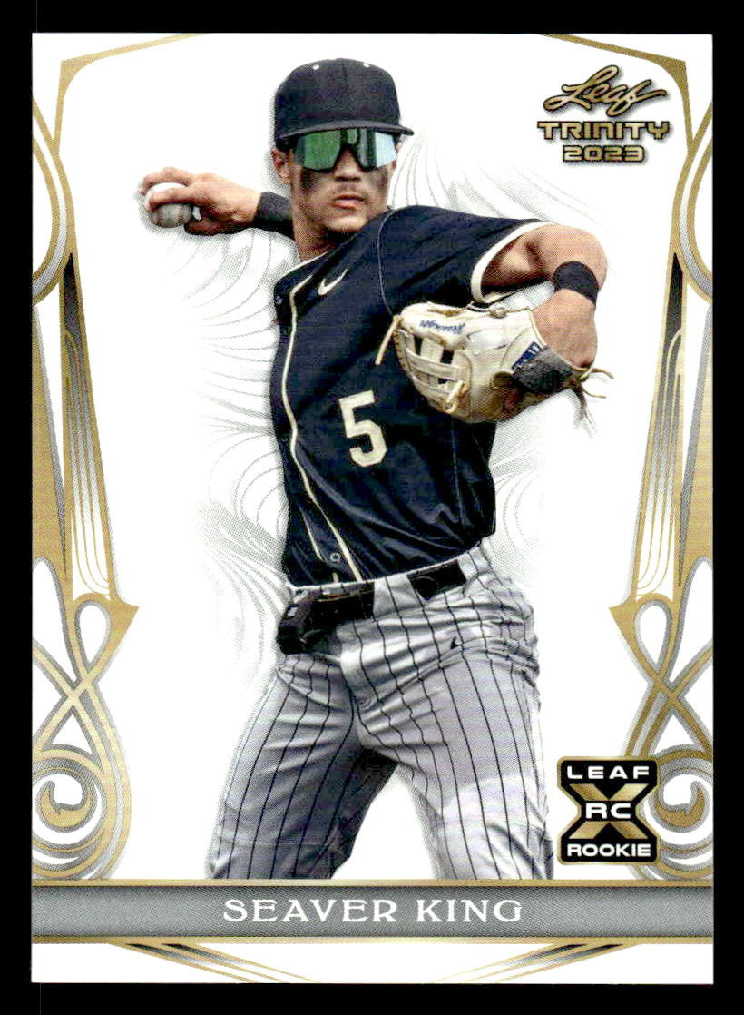 2023 Leaf Trinity #78 Seaver King