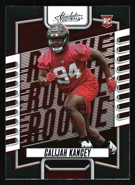 2023 Panini Absolute #155 Calijah Kancey Blue