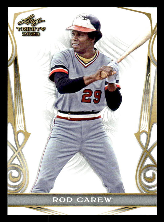 2023 Leaf Trinity #48 Rod Carew