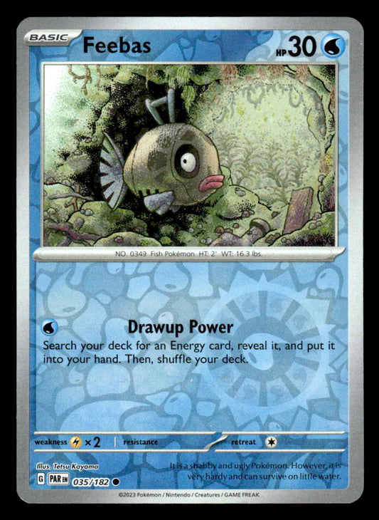 SV04: Paradox Rift #035/182 Feebas Reverse Holo Common