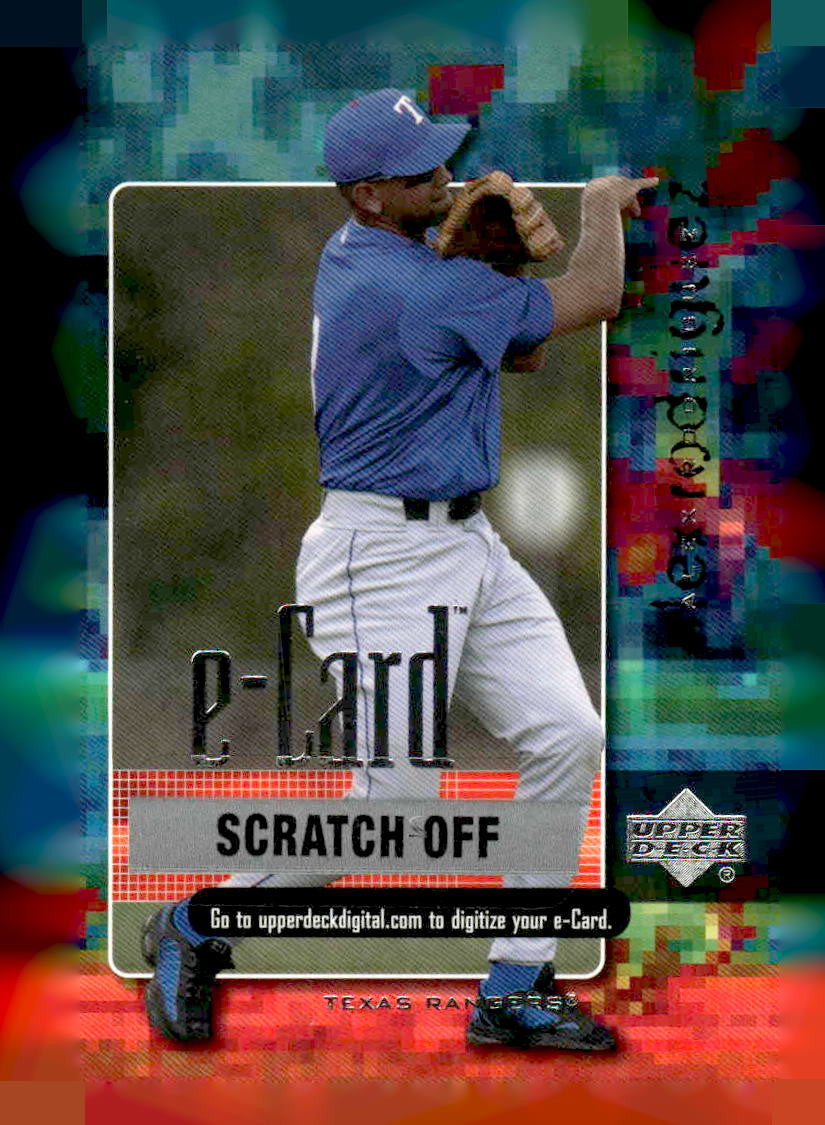 2001 Upper Deck #E7 Alex Rodriguez e-Cards