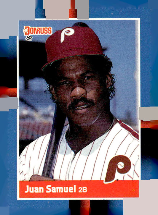 1988 Donruss #288b Juan Samuel