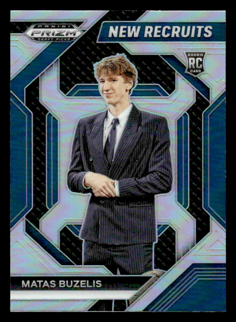 2024 Panini Prizm Draft Picks #23 Matas Buzelis New Recruits Prizms Silver
