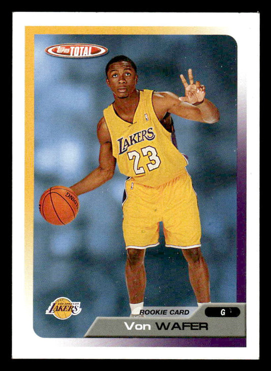 2005-06 Topps Total #350 Von Wafer